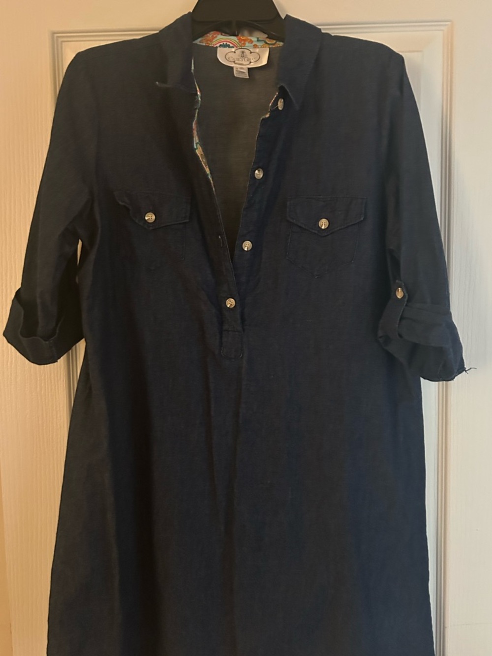 Casey Gray denim dress XL